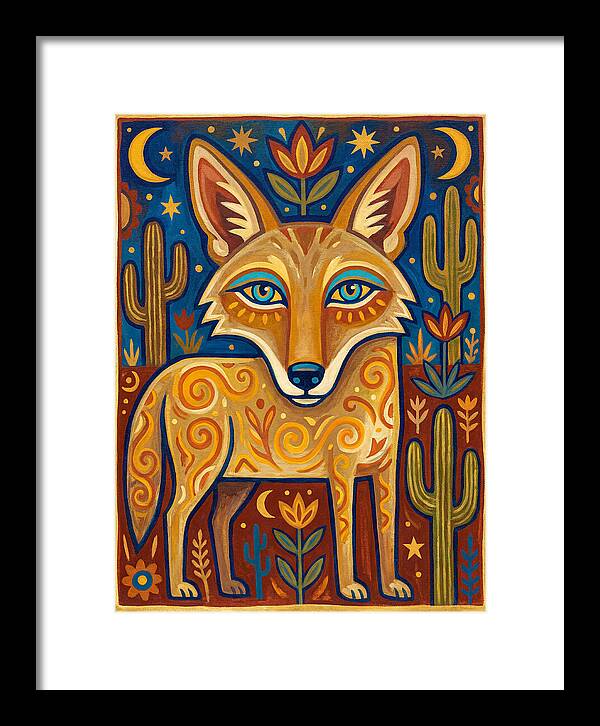 Coyote Folk Art