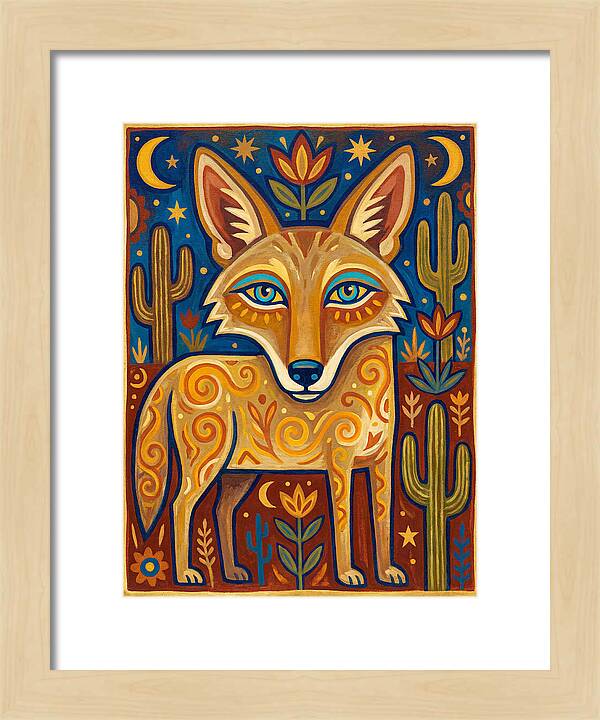 Coyote Folk Art