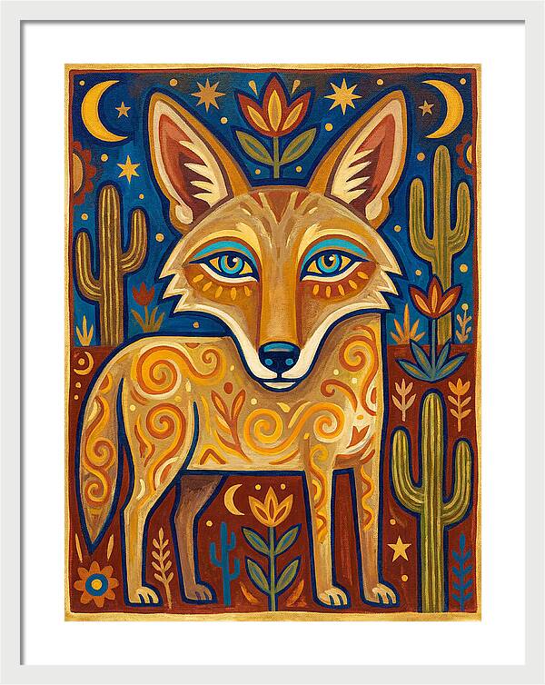 Coyote Folk Art