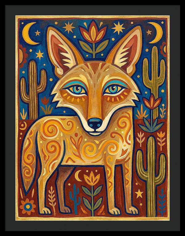 Coyote Folk Art