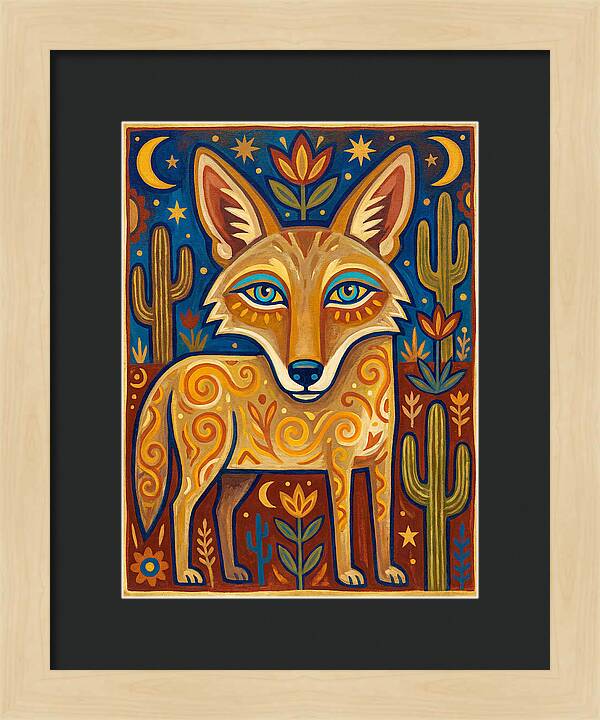 Coyote Folk Art