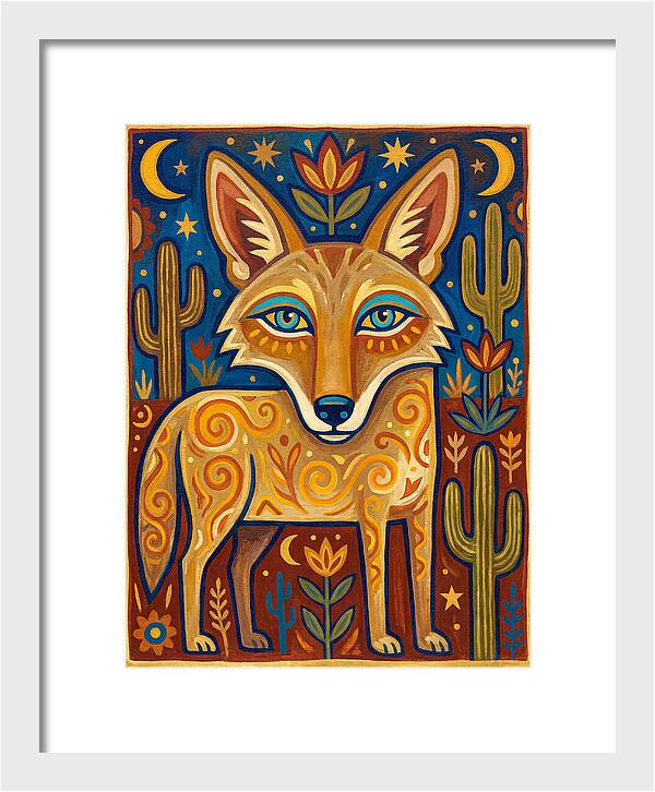 Coyote Folk Art