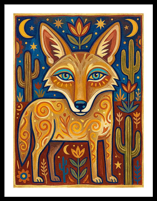Coyote Folk Art