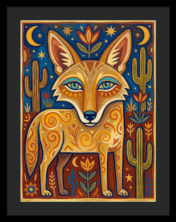 Coyote Folk Art