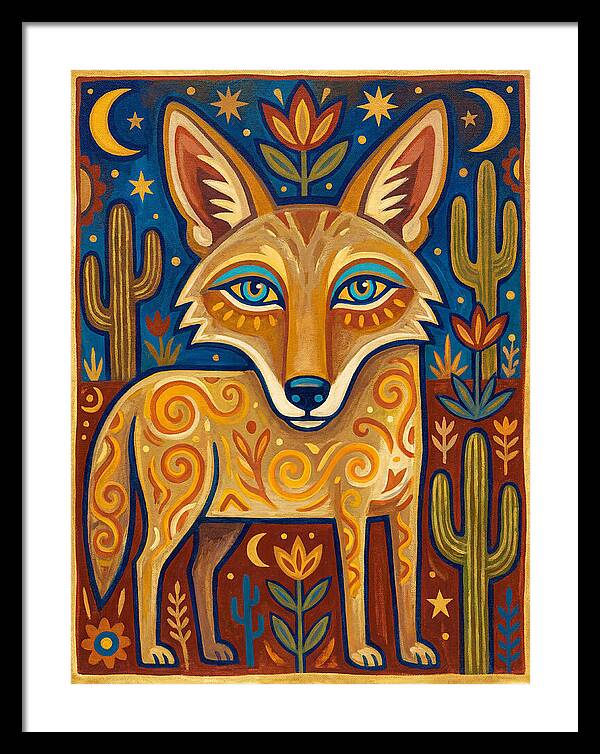 Coyote Folk Art