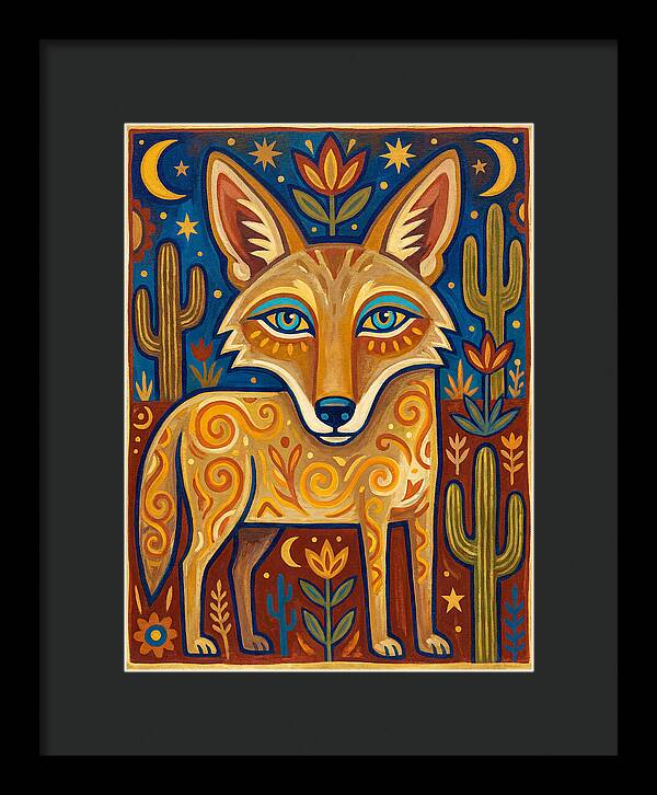 Coyote Folk Art