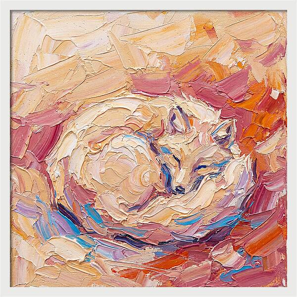 Cozy Arctic Fox