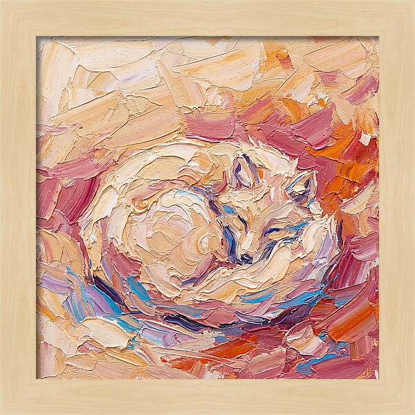 Cozy Arctic Fox