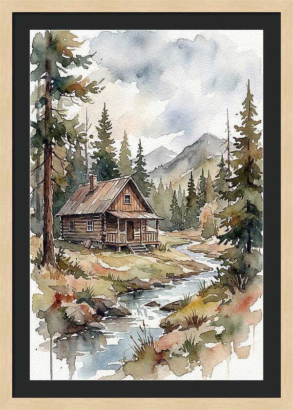 Cozy Cabin By The Stream