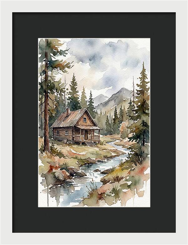 Cozy Cabin By The Stream