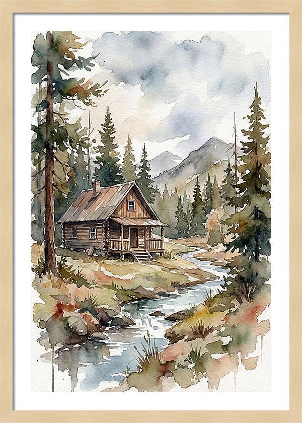 Cozy Cabin By The Stream