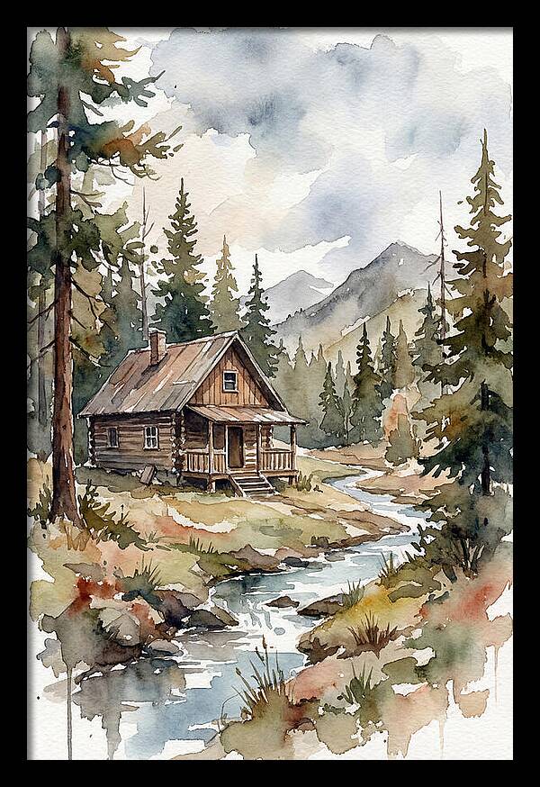 Cozy Cabin By The Stream