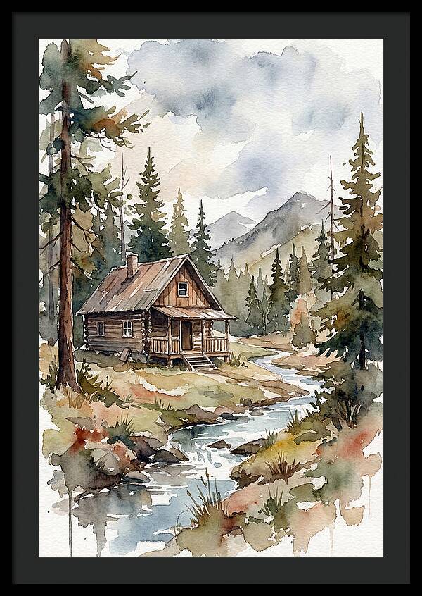 Cozy Cabin By The Stream