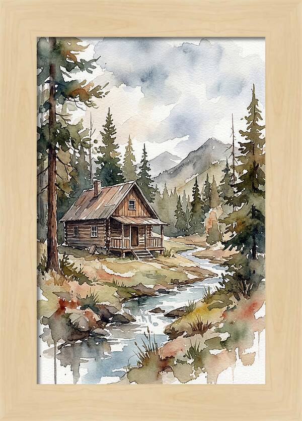 Cozy Cabin By The Stream