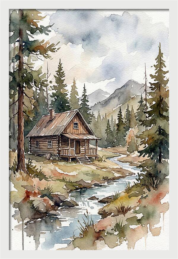 Cozy Cabin By The Stream