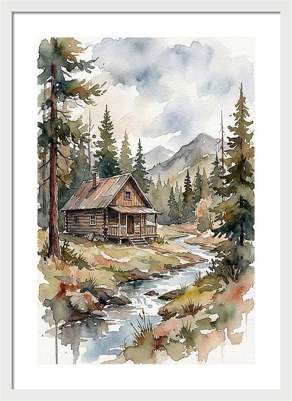 Cozy Cabin By The Stream