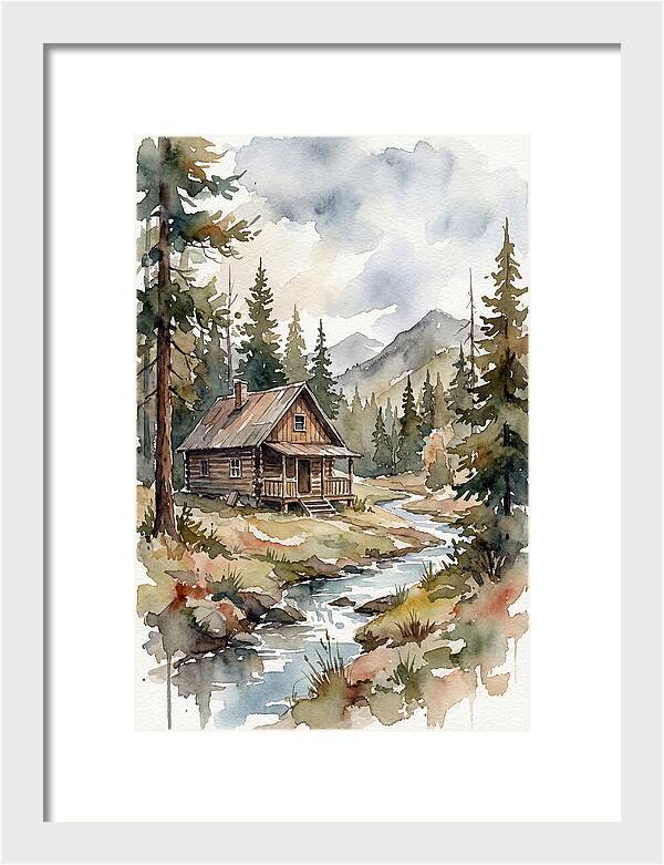Cozy Cabin By The Stream