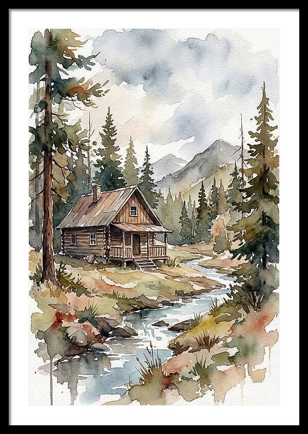 Cozy Cabin By The Stream