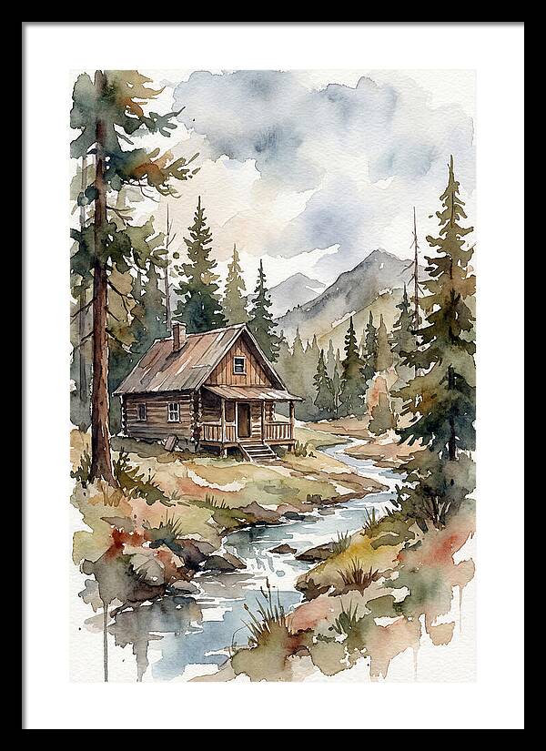 Cozy Cabin By The Stream