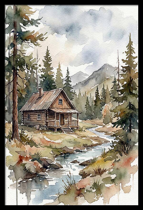 Cozy Cabin By The Stream