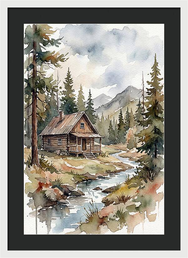 Cozy Cabin By The Stream