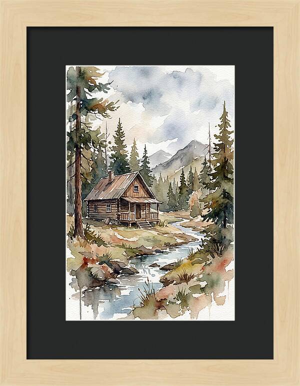 Cozy Cabin By The Stream