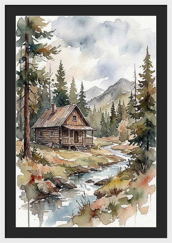 Cozy Cabin By The Stream