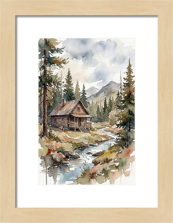 Cozy Cabin By The Stream