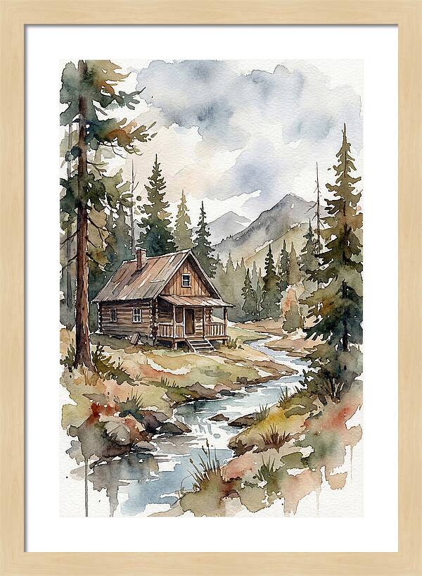 Cozy Cabin By The Stream