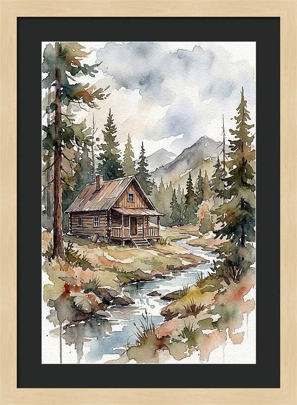 Cozy Cabin By The Stream