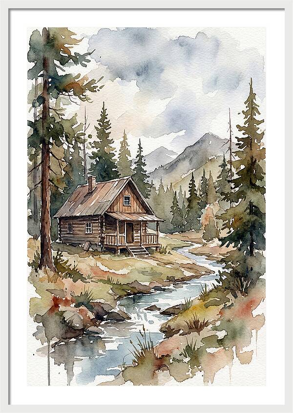 Cozy Cabin By The Stream