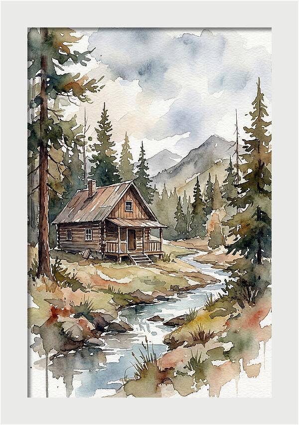 Cozy Cabin By The Stream