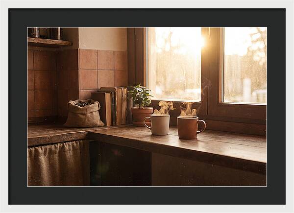 Cozy Coffee Shop Corner
