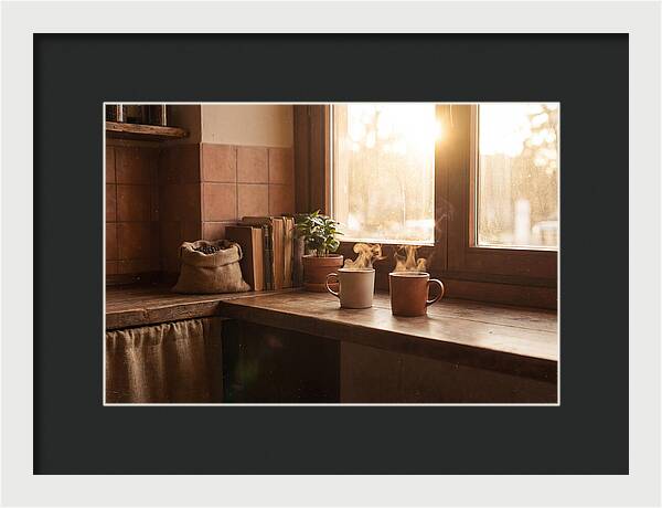 Cozy Coffee Shop Corner