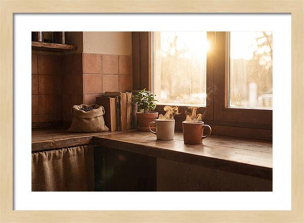 Cozy Coffee Shop Corner