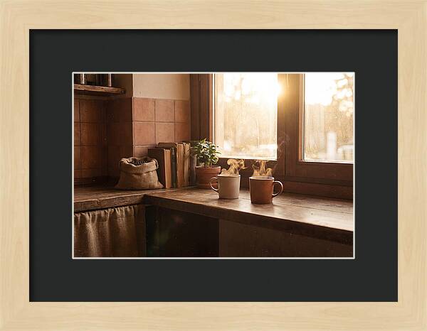 Cozy Coffee Shop Corner