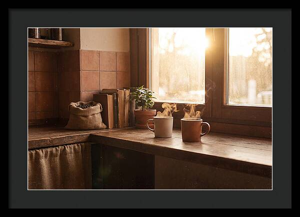 Cozy Coffee Shop Corner