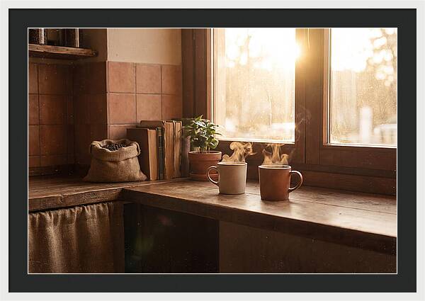 Cozy Coffee Shop Corner