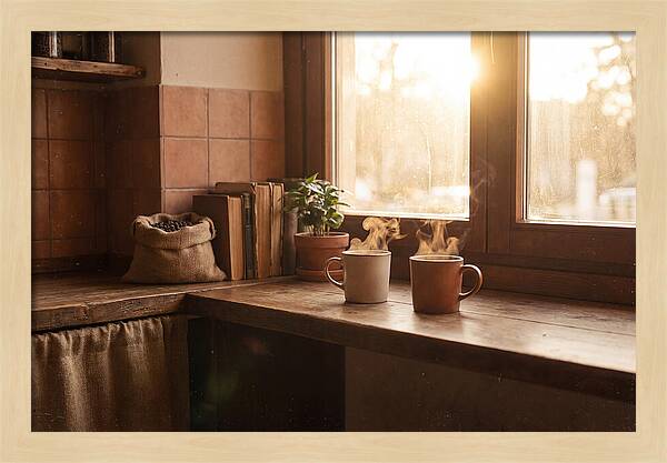 Cozy Coffee Shop Corner