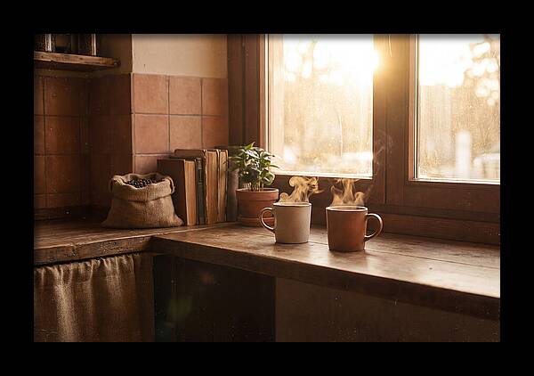 Cozy Coffee Shop Corner