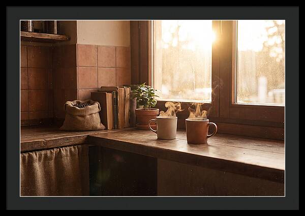 Cozy Coffee Shop Corner