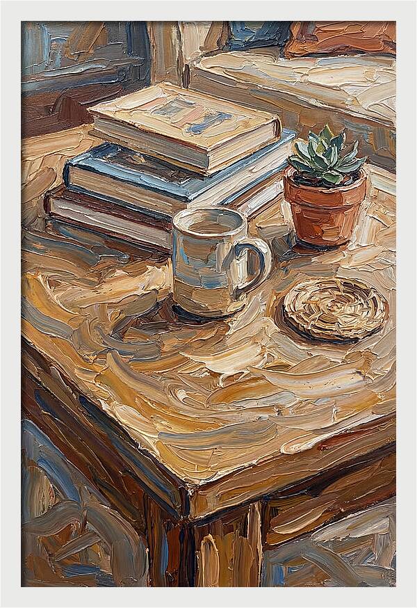 Cozy Coffee Table Scene