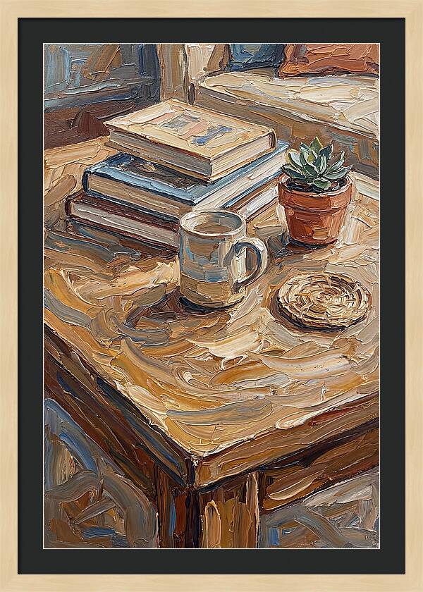 Cozy Coffee Table Scene