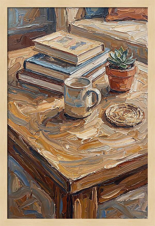 Cozy Coffee Table Scene