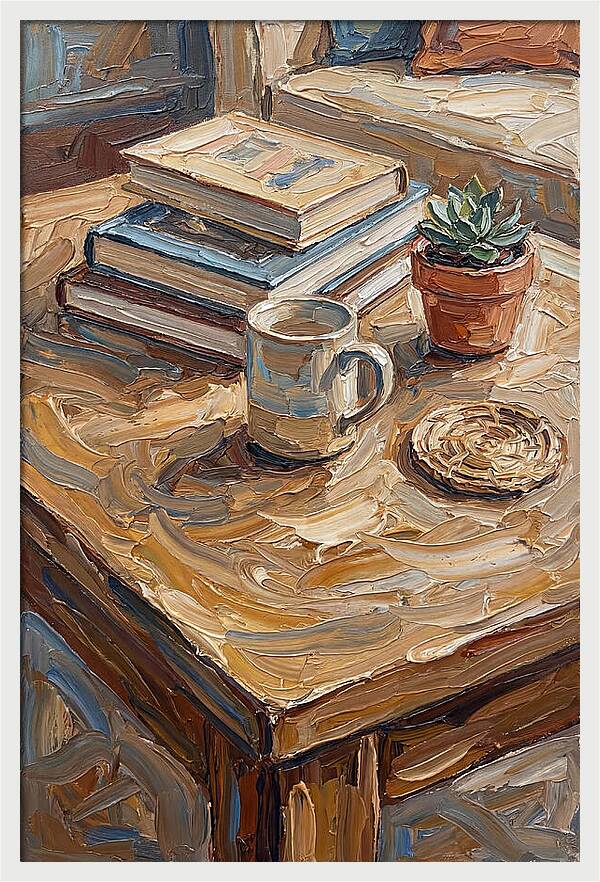 Cozy Coffee Table Scene