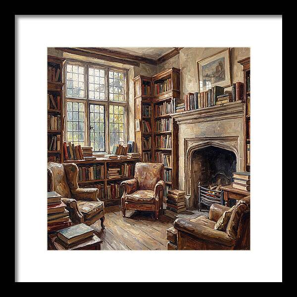 Cozy Historic Bookshop Interior