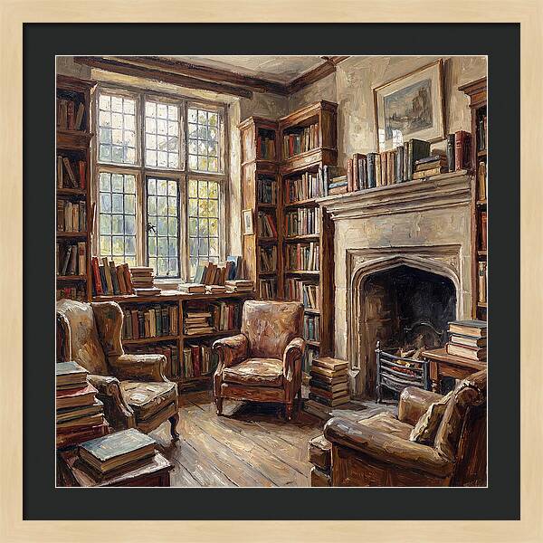 Cozy Historic Bookshop Interior