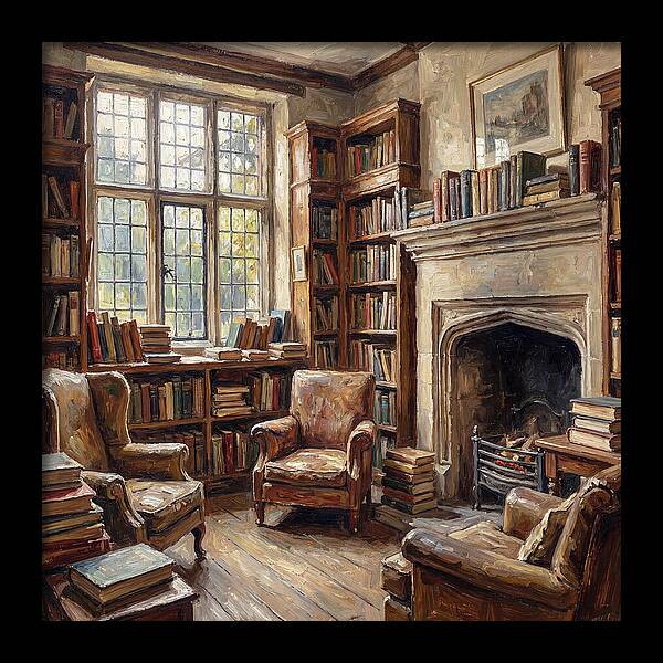 Cozy Historic Bookshop Interior
