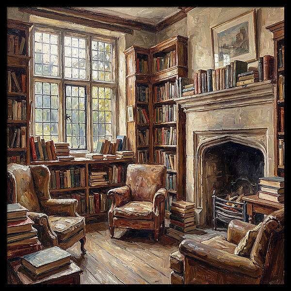 Cozy Historic Bookshop Interior
