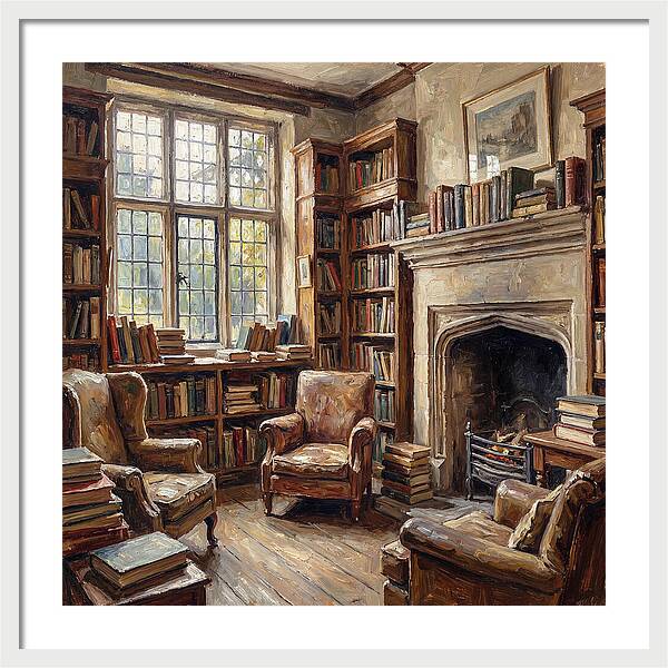 Cozy Historic Bookshop Interior